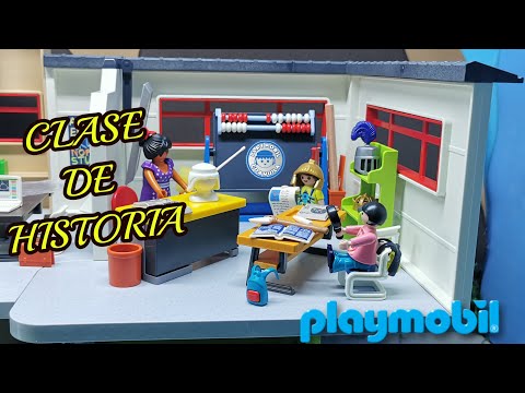 Salón Escolar de Historia de Playmobil (9455)|Clase de Historia