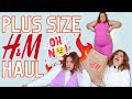 PLUS SIZE H&amp;M HAUL (SIZE 18-20/XL-2XL) - IT&#39;S NOT GOOD...😱