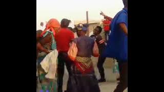 SA traditional dance Dikomo. Morupelo