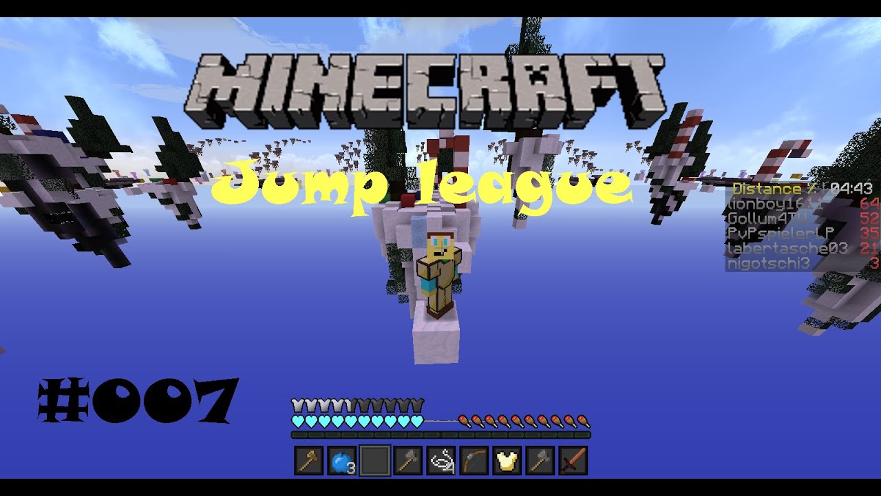 Wer Ist Der Beste Spieler Der Welt Minewcraft Insgesamt Der beste Spieler der Welt | Minecraft | Jump league - YouTube