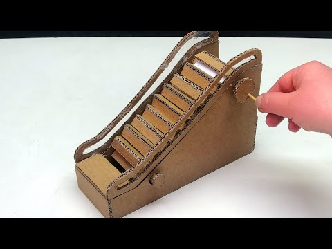 DIY Escalator Working Model | Science Projects |