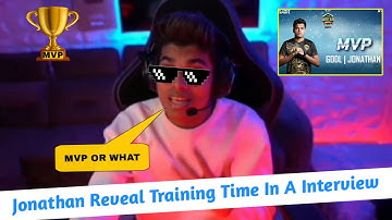 🔥 Jonathan Live Interview After Become A MVP Of Winter Master Grand Final ~ Spider Gaming