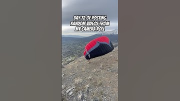 Day 72 of posting random videos from my camera roll #speedflying #paragliding