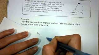 Rotations and Dilations Part 1