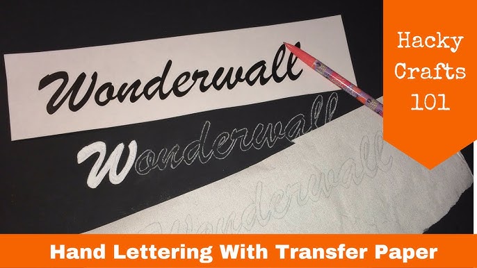 HOW TO: Saral Transfer Paper 