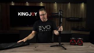 KingJoy Monopod with the V10 and V00 Ball Head