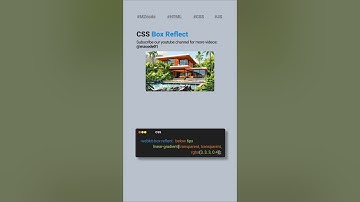 CSS Tips and Tricks: Box Reflect 🔥🔥 #css #coding #shorts #webdesign #html #cssshorts #viral #video