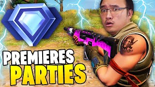 MES PREMIÈRES PARTIES AU RANG ''DIAMANT'' SUR FORTNITE CHAPITRE 5 (ça va trop mal) !