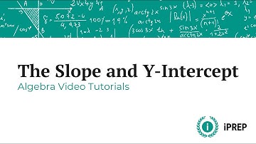 The Slope and Y-Intercept of a Line - iPREP