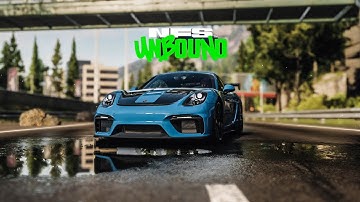 Need for Speed Unbound - Porsche Cayman GT4 Customization and Gameplay