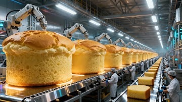 Inside a Factory: From Wheat Grain to Sponge Cake — The Complete Production Line (Full Process