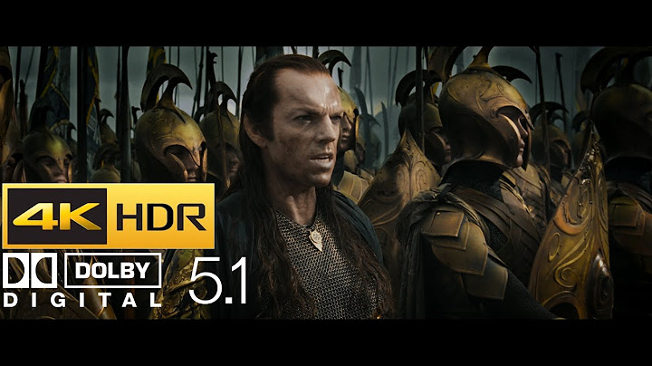 LOTR: The Fellowship of the Ring - Opening Scene - (HDR - 4K - 5.1)