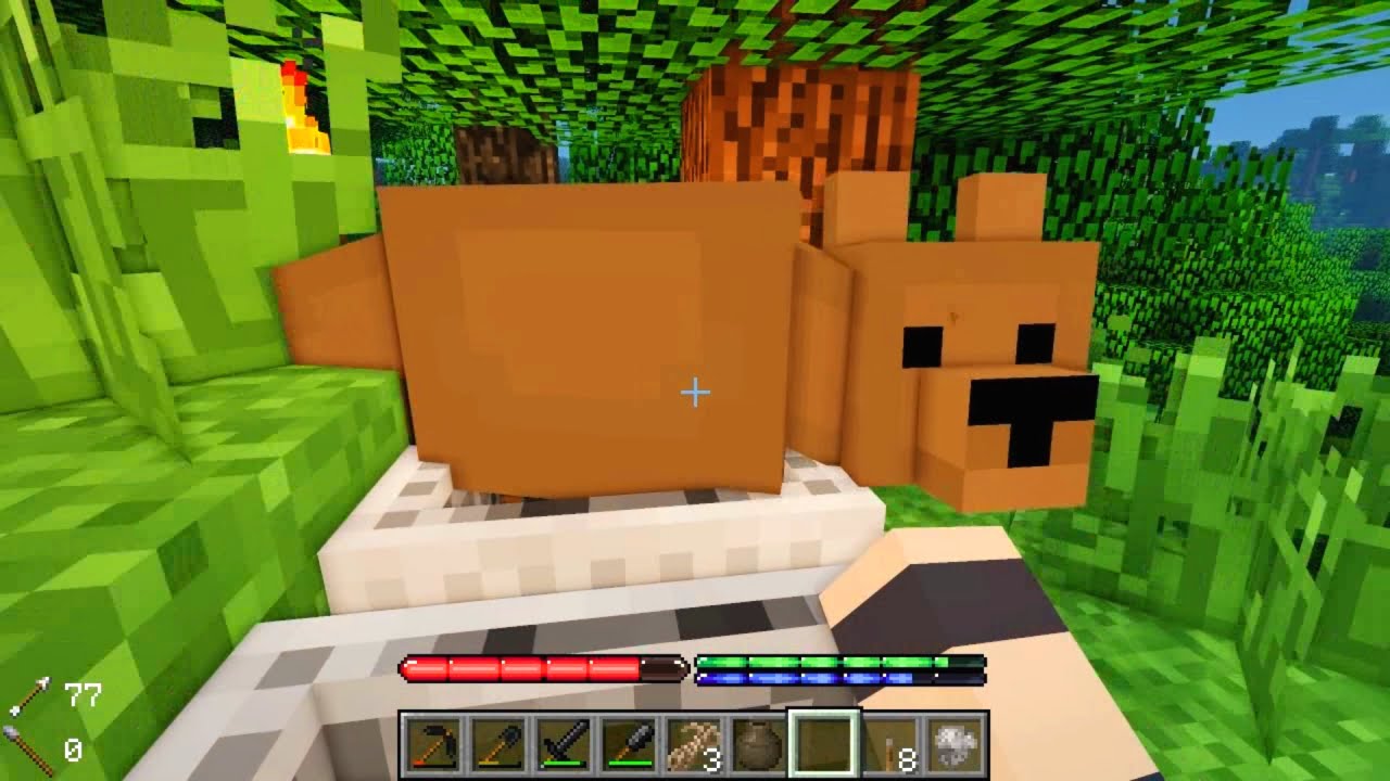 Minecraft TerraFirmaCraft #41: Slasher The Bear games people play