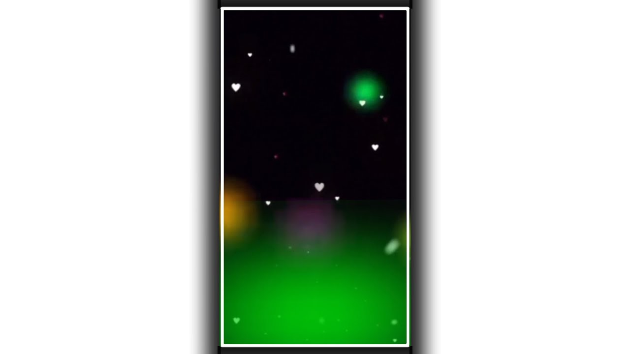 Light Effect Black Screen, Template Video Background, Kinemaster