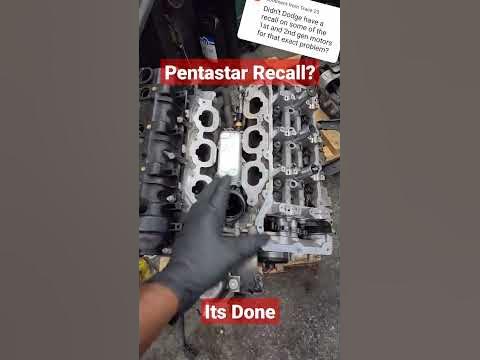 The 3.6L Pentastar engine never had a RECALL on the cylinder head