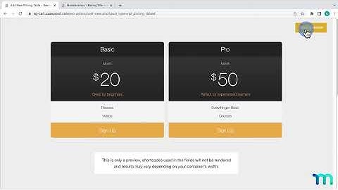 How to Create a Pricing Page With This FREE WordPress Plugin!