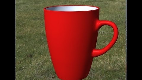 Autodesk Maya 2014 Tutorial Coffee Mug Modeling Texturing