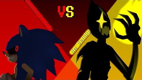 Sonic E.X.E vs Nm Bendy