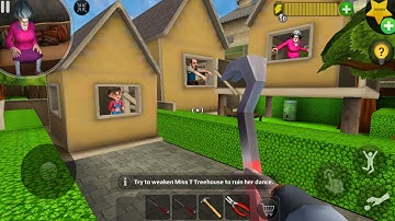 Scary Teacher 3D ( Mod menu) - Troll miss T every day   , gameplay android/ ios