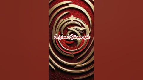 simple spirograph pattern #art #spirograph #drawing #spirographvideo