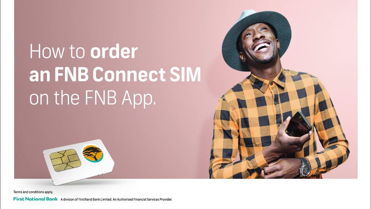 How to order an FNB Connect SIM on the app YouTube