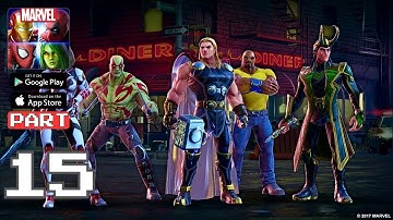 MARVEL Strike Force: Squad RPG: The Ultimate Defenders Guide! | Part 15 | Android & iOS Gameplay