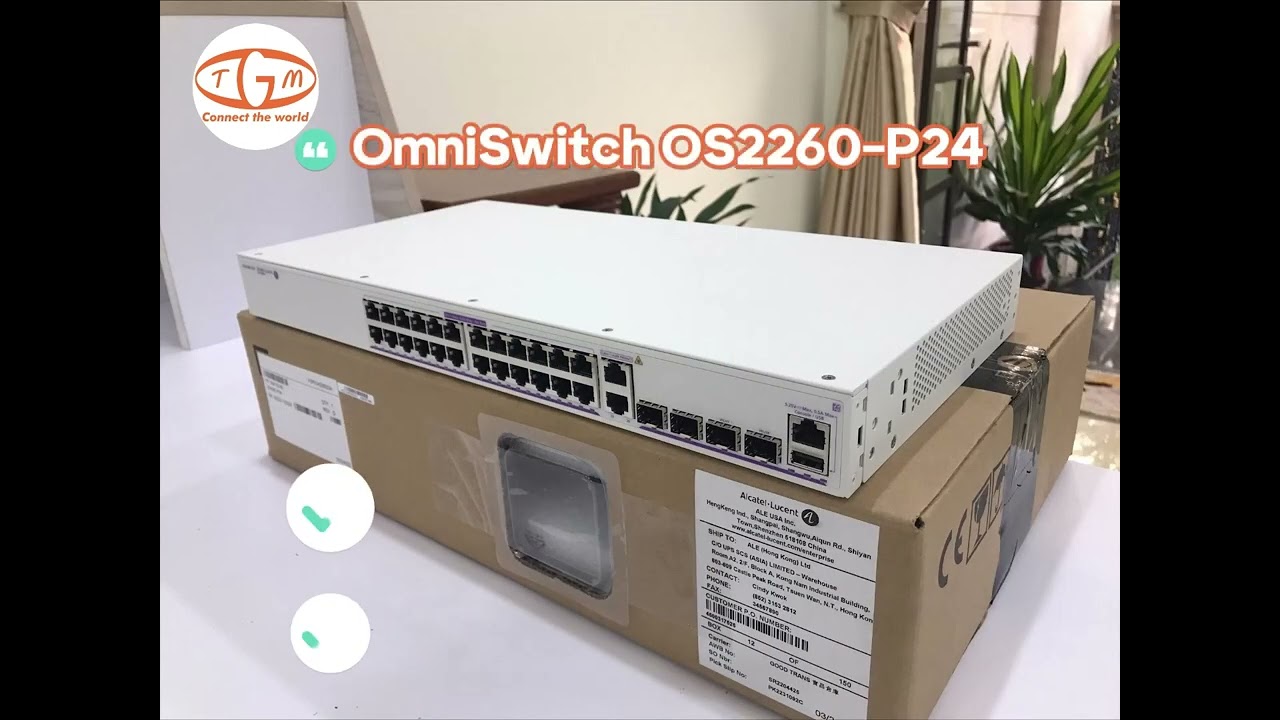 Switch Alcatel lucent OS2260-P24 | TGM