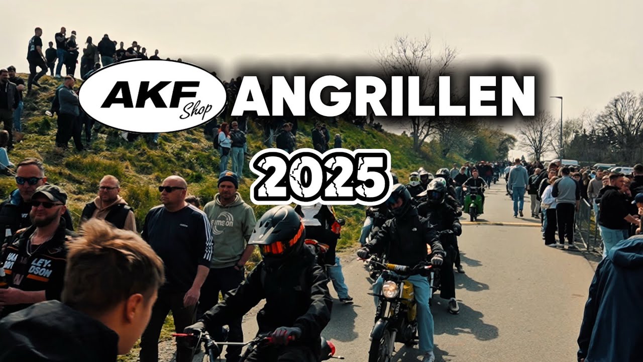 AKF - ANGRILLEN 2025🔥 | SIMSON, CROSS, SPASS! |VLOG| Simsonnito