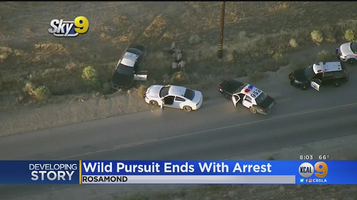 CHP Chases Carjacking, Assault Suspect Who Commandeered Police Vehicle