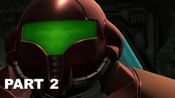 METROID PRIME REMASTERED 100% Walkthrough PART 2  - FLAAHGRA BOSS (HARD MODE) (FULL GAME)