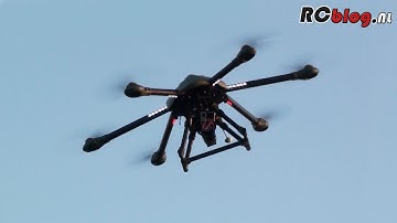 SKY-HERO Spyder6 (1000 mm) hexacopter video review (NL)