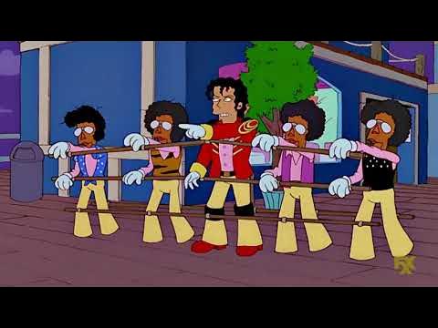 The Simpsons - Michael Jackson 5