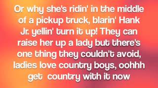 Video thumbnail of "Ladies Love Country Boys By Trace Adkins With Lyrics"