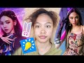 KARINA (i purple you) MAKEUP! + Reacting to 5-minute Crafts nakakaVoVo Hacks!