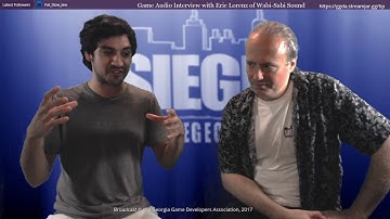 Game Audio Interview with Eric Lorenz of Wabi Sabi Sound