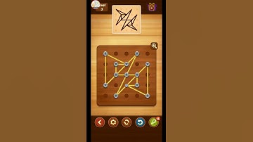 Line Puzzle String Art Ginkgo Level 3 Solution Walkthrough Gameplay