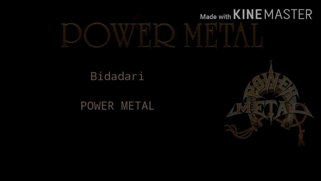 Power metal-Bidadari(Lyric) Power metal-Bidadari(Lyric)