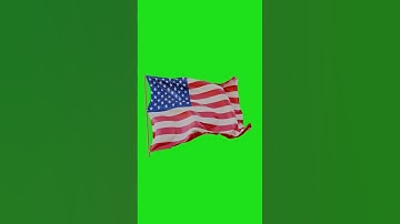 Flag of The United States| Free Green Screen element | No copyright