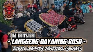 DJ bantengan ❗❗LANGGENG DAYANING ROSO ❗❗ sodo Lanang versions