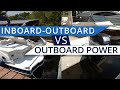 The difference between an outboards and sterndrives