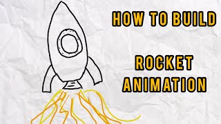 How to build Rocket animation in Flipaclip #shorts #flipaclip