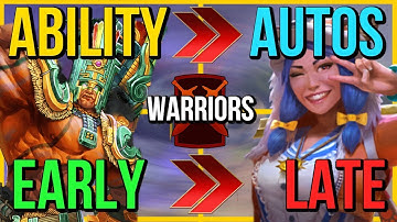 SMITE - The Warrior Alignment Chart!