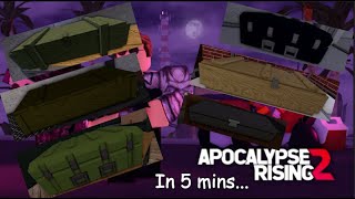 5 Minute Guide to Weapon Cases in Apocalypse Rising 2