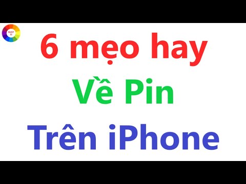 6 Mẹo Hay Về Pin Trên iPhone