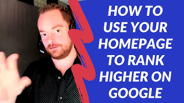 Rank Higher on Google With Homepage Internal Linking