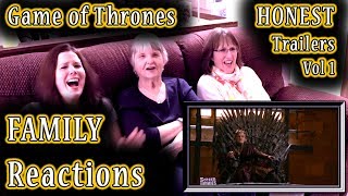 Game of Thrones | HONEST Trailers Vol 1 | FAMILY Reactions