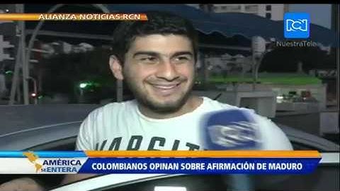 Nicolás Maduro asegura que si se lanza a presidente en Colombia gana con el 80%