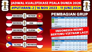 Jadwal Kualifikasi Piala Dunia 2026 Zona Asia - Timnas Indonesia Vs Vietnam - Live Rcti