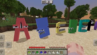 Alphabet Lore Addon v1.5 in Minecraft pocket edition