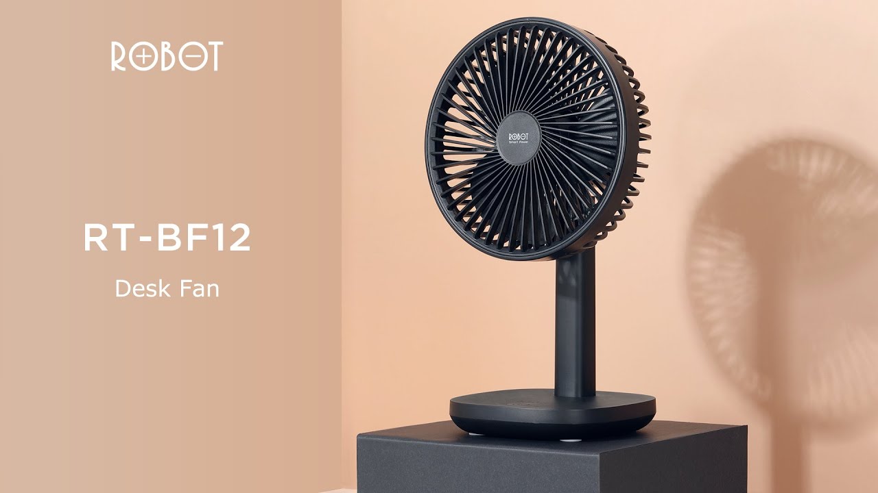 ROBOT Desk Fan RTBF12 YouTube